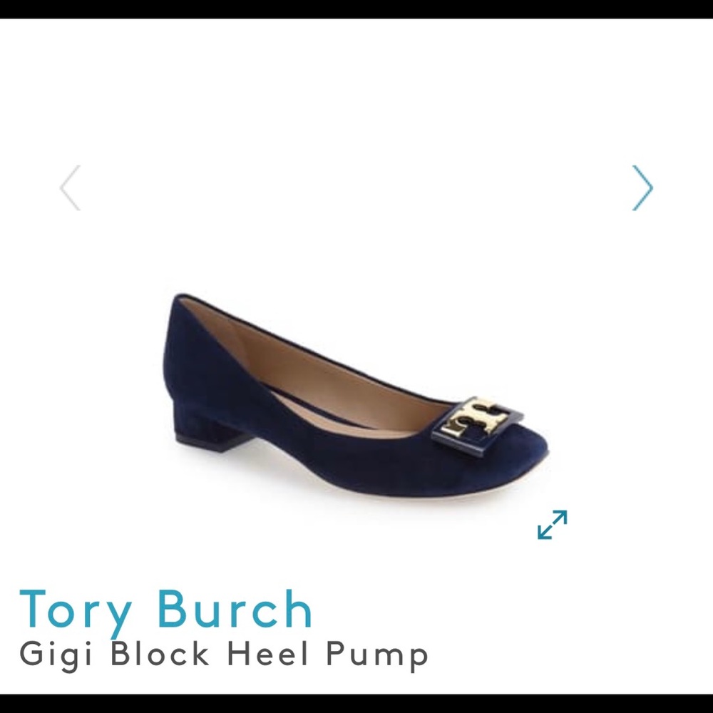 Tory Burch Gigi Block Heel Pumps